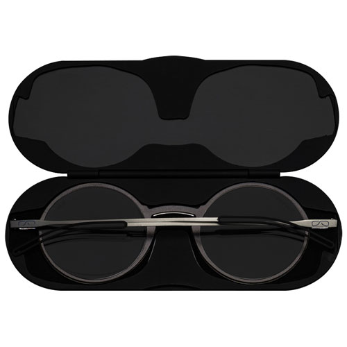 Lunettes de lecture Manhattan de ThinOptics avec étui Milano - Force 1,0 - Brun