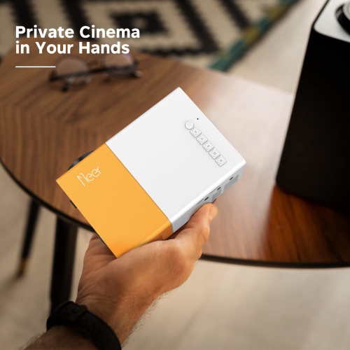 Mini projecteur Wi-Fi MEER 5G, projecteur portatif, projecteur Neat, Proyector compatible avec iphone, Android, Windows, Fresti