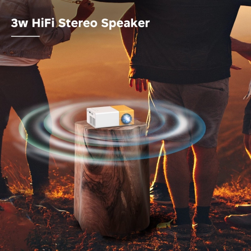 Mini projecteur Wi-Fi MEER 5G, projecteur portatif, projecteur Neat, Proyector compatible avec iphone, Android, Windows, Fresti