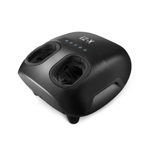 EZ-X Appareil de Massage des Pieds Premium avec Chaleur et Compression D'air - Pétrissage Shiatsu Massage des Pieds et Thérapie du Talon pour la