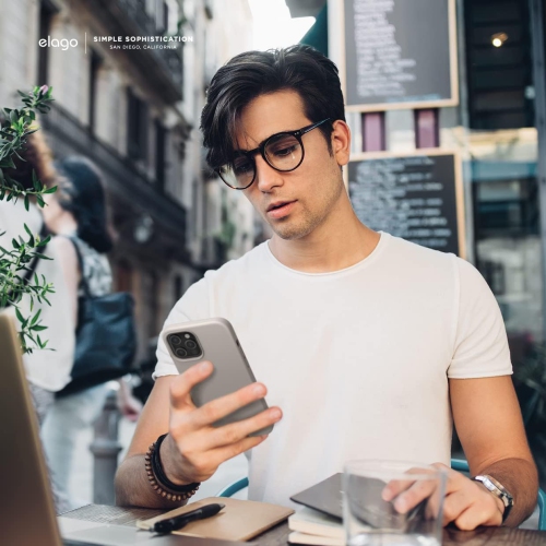 elago Compatible with iPhone 12 Case and Compatible with iPhone 12 Pro Case, Liquid Silicone Case, Full Body Cover, Shockproof, Anti-Scratch Soft