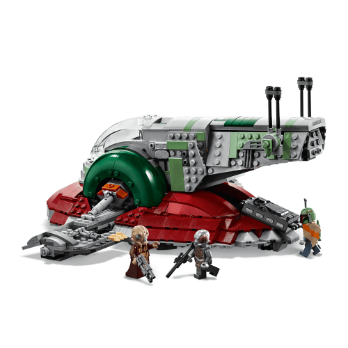 Lego Star Wars Slave l 20th Anniversary Edition 75243 Rotating Guns Self-Leveling Cockpit Display Stand Plastic Multicolor Building Kit