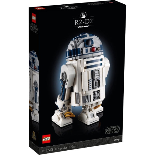 LEGO Star Wars : R2-D2 – Ensemble de construction de 2314 pièces [LEGO, no 75308, 18 ans et plus]