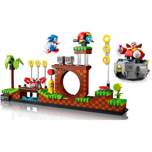 LEGO 21331 Ideas Sonic the Hedgehog Green Hill Zone 21331 Toy Building Kit