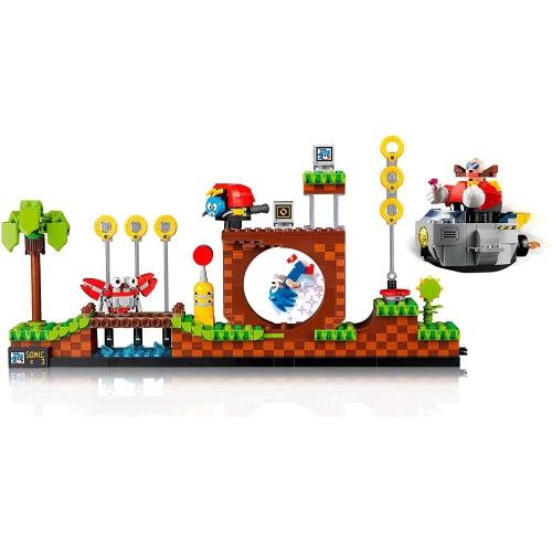 LEGO 21331 Ideas Sonic the Hedgehog Green Hill Zone 21331 Toy Building Kit