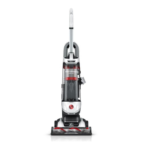 Hoover High Performance Swivel 960W 2.5L Bagless HEPA Hard Floor Upholstery Carpet Push Button Silver Upright Vacuum Cleaner