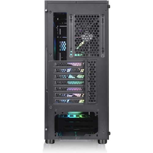 Thermaltake V250 TG ARGB Air 3 x USB Tempered Glass ATX Mid Tower 4 Fans Black Computer Case