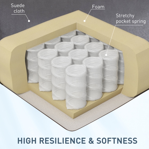 HOMCOM Fauteuil inclinable de massage pour salon, fauteuil inclinable avec repose-pieds extensible, télécommande, poche latérale, noir