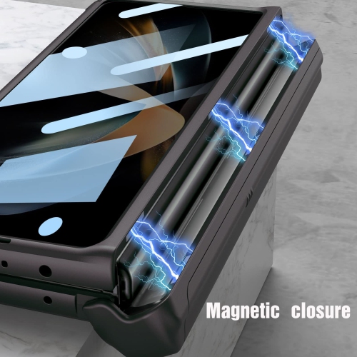 Navor Hinge Protection Series Case with Built-in Screen Protector Kickstand & S Pen Holder for Samsung Galaxy Z Fold 4 5G 2022