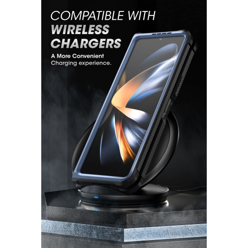 SUPCASE Unicorn Beetle Case for Galaxy Z Fold 4 5G, Rugged Belt Clip Shockproof Protective Case with Built-in Scree