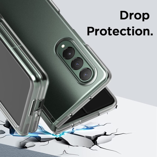 Samsung Galaxy Z Fold 4 Case Clear, [Anti-Yellow] Ultra-Thin Slim Fit Transparent Hard PC Protective Phone Case for Samsung Fold 4 5G