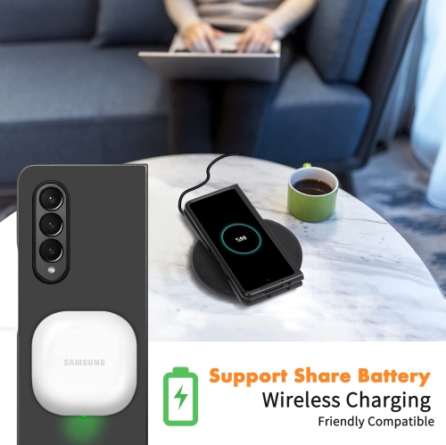 FYY for Samsung Galaxy Z Fold 4 Case, PC Hard Phone Cover Ultra Thin Anti-Drop Protective Case for Samsung Galaxy Z Fold4 5G