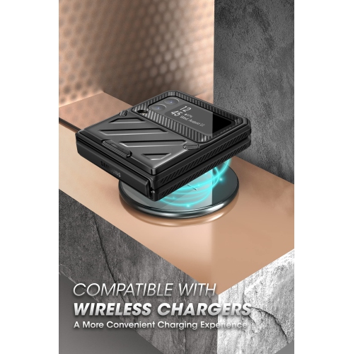 SUPCASE Unicorn Beetle Pro Series Case for Samsung Galaxy Z Flip 4 5G, Full-Body Dual Layer Rugged Protective Case wi