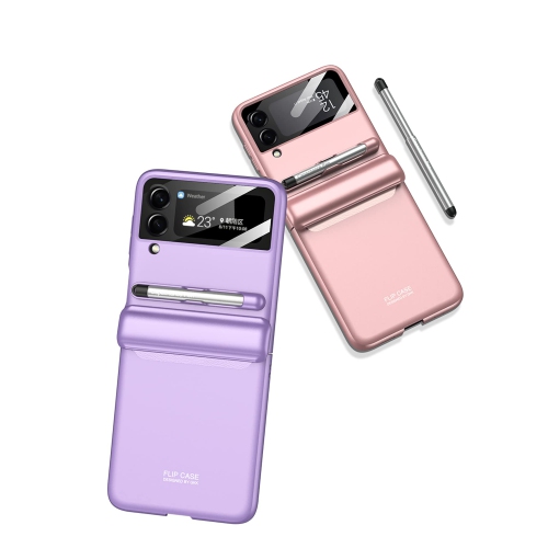 L’étui SHIID pour Samsung Z Flip 3 avec protection à charnière, l’étui à rabat pour Galaxy Z Flip 3 est offert avec un stylo à capacitance, un étui à