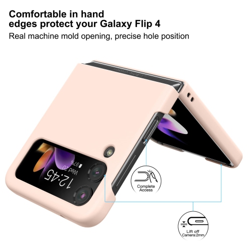 Feitenn for Galaxy Z Flip 4 Case,Slim Thin Z Flip 4 PC Case,Shockproof Durable Protective Phone Case for Galaxy Z Flip 4 5G