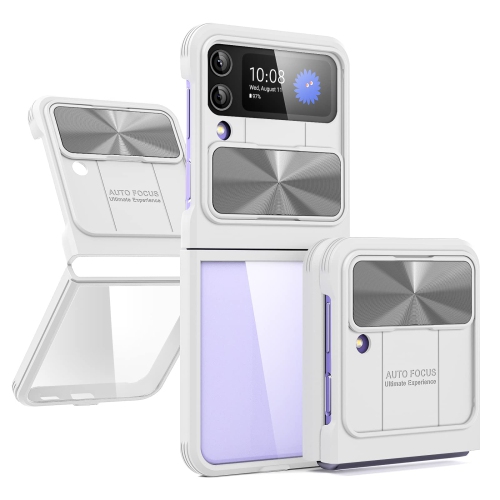 HLD  Akabike Shockproof Designed for Samsung Galaxy Z Flip 4/z Flip 3 Case Sliding Camera Protection Drop Tested Slim Fit Matte