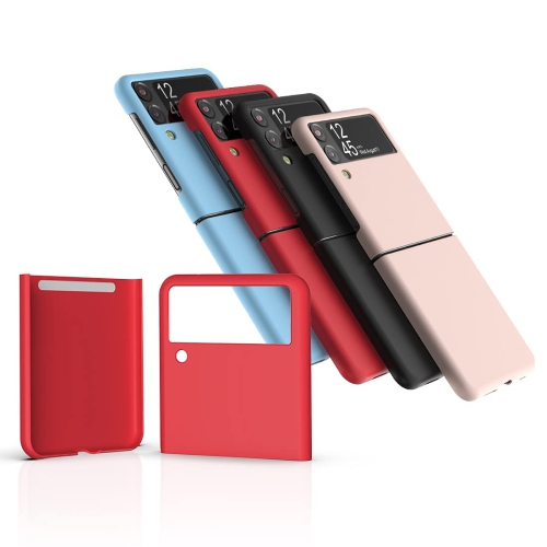 Feitenn for Samsung Galaxy Z Flip 3 Case,Slim Thin Z Flip 3 PC Case,Shockproof Durable Protective Case for Galaxy Z Flip 3 (