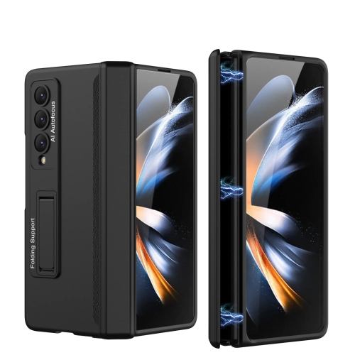 HJCMikee Hinge Protection Series Case for Samsung Galaxy Z Fold 4 5G(2022),Hidden Magnetic Kickstand Full-Body Protective Co