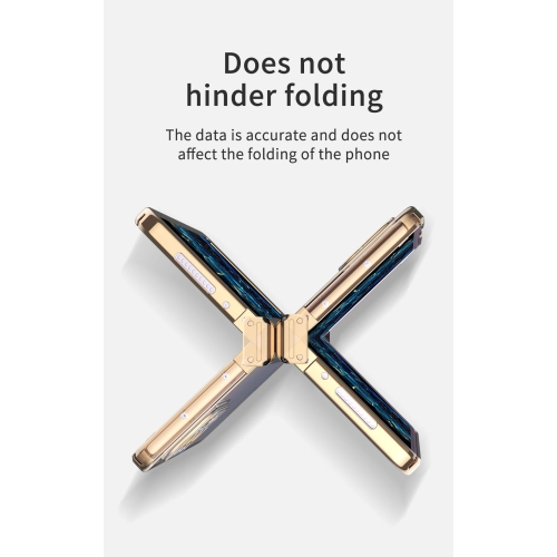 SHIEID Samsung Z Fold 3 Case with Hinge Protection, Fold 3 Hinge Cover Case High-Definitiontranslucent Designed for Galaxy Z