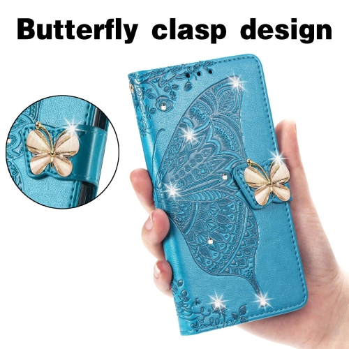 CCSmall Wallet Case for Samsung Galaxy Z Fold 4 5G, 3D Butterfly Flower PU Leather with Credit Card Slots Holder Magnetic Cl
