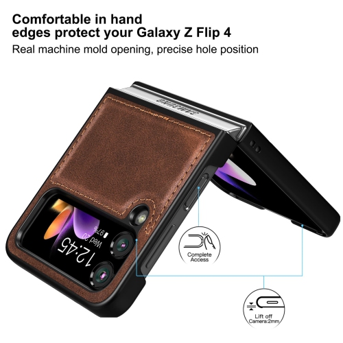 Feitenn for Galaxy Z Flip 4 Case,Flip Phone Case Compatible with Samsung Galaxy Z Flip 4 5G 2022