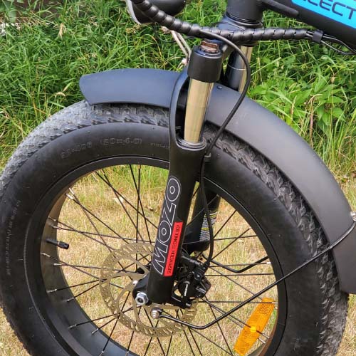 EM-Commuter eBike - Folding Fat Tire City and Trail Bike with 500 Watts and Long Range Battery up to 120km Range 1008Wh(21Ah)