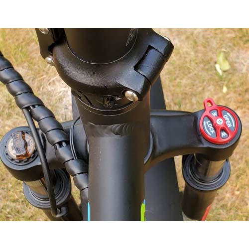 EM-Commuter eBike - Folding Fat Tire City and Trail Bike with 500 Watts and Long Range Battery up to 120km Range 1008Wh(21Ah)