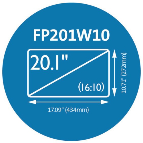 Kensington FP201W10 20.1" Monitor Privacy Screen Protector -