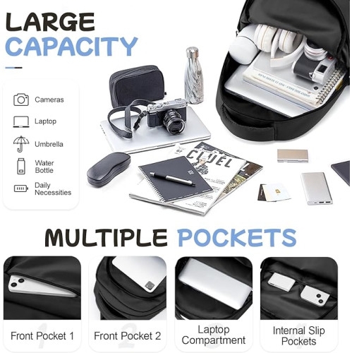 Sac à dos scolaire d'Urban-Nomad – Sac pour portable College & Travel pour femmes, hommes et adolescents