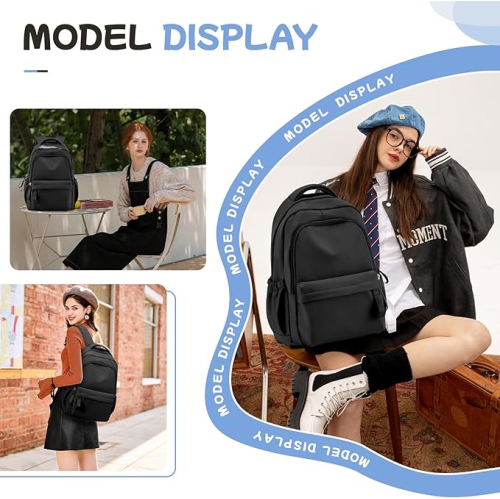 Sac à dos scolaire d'Urban-Nomad – Sac pour portable College & Travel pour femmes, hommes et adolescents