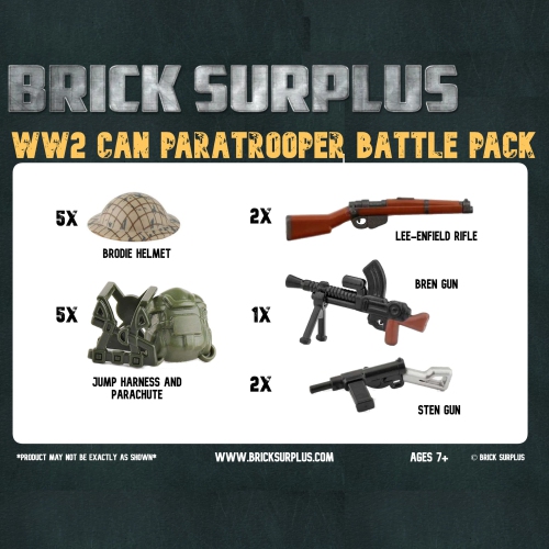 Brick Surplus WW2 Canadian Paratrooper Battle Pack Best Buy Canada