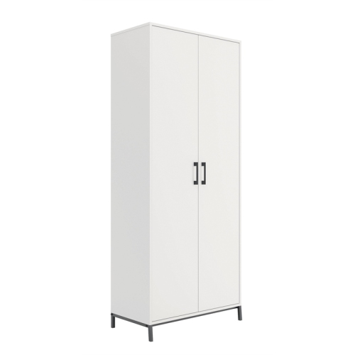 SAUDER  North Avenue Engineered Wood Storage Cabinet In Finish In White