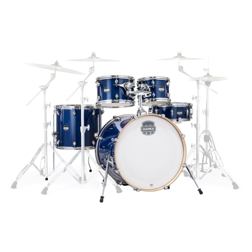 Ensemble de 5 valises Mapex mars Rock - Bleu minuit