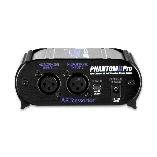 ART Pro Audio Phantom II Pro Dual Channel Power Supply