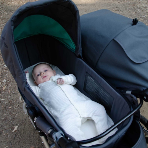 Bumbleride Organic Cotton Mattress Cover for Indie Twin Bassinets