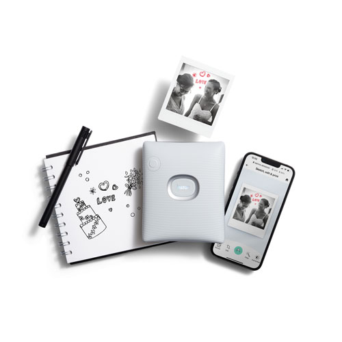 Fujifilm Instax Square Link Smartphone Printer - White Ash
