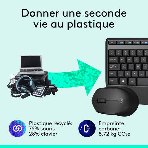 Logitech MK345 Wireless Optical Keyboard & Mouse Combo