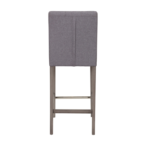 CorLiving DAD-433-B Leila Fabric Bar Height Barstool
