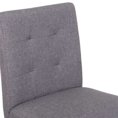 CorLiving DAD-433-B Leila Fabric Bar Height Barstool