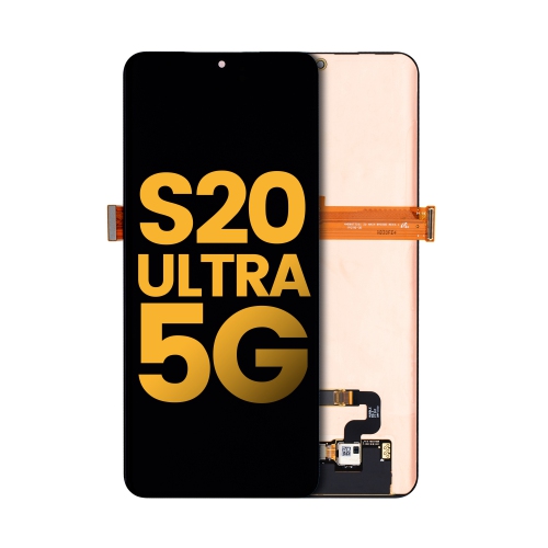 Replacement OLED Assembly Without Frame Compatible For Samsung Galaxy S20 Ultra 5G (All Colors) by ESOURCE PARTS - Refurbished condition - Image 2