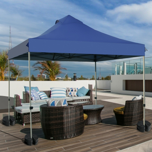 Gymax 4/6/8PCS Weight Plates Patio Canopy Tent Gazebo Shade Umbrella Water Filled 20/30/40LBS