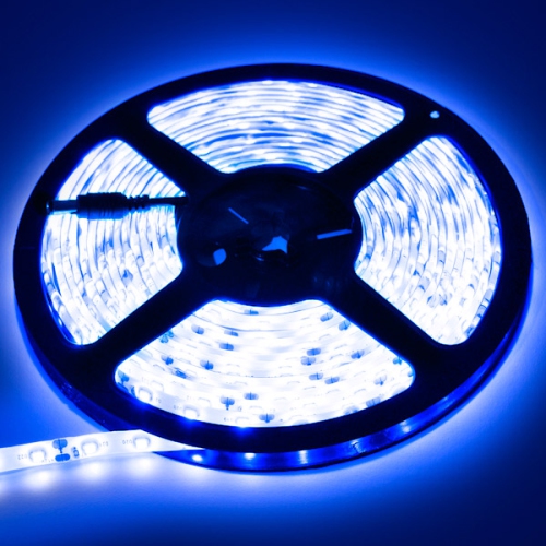 16.4' Feet Blue 300 LEDs Light SMD3528 On/Off Switch Control Kit 110V Plug LED Strip Lighting Reading Light Strip Night Light Lamp Bulb Accent Lights