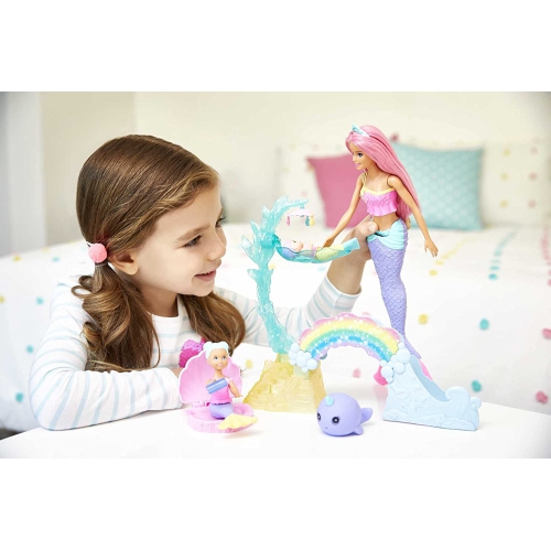 Barbie Dreamtopia Mermaid Nursery Playset with Barbie Mermaid Doll,
