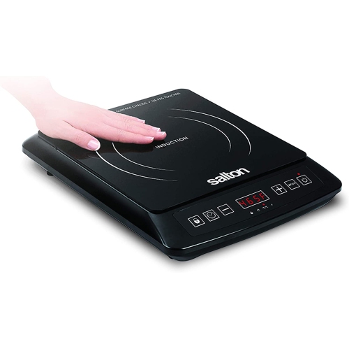 Surface de cuisson à induction portative avec écran DEL Cool Touch de Salton