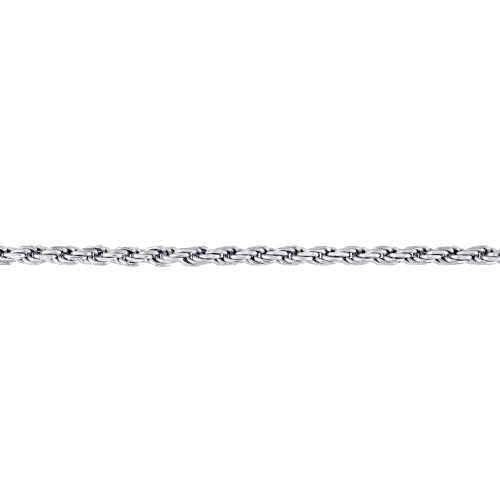 Amour Rope Chain Bracelet Silver