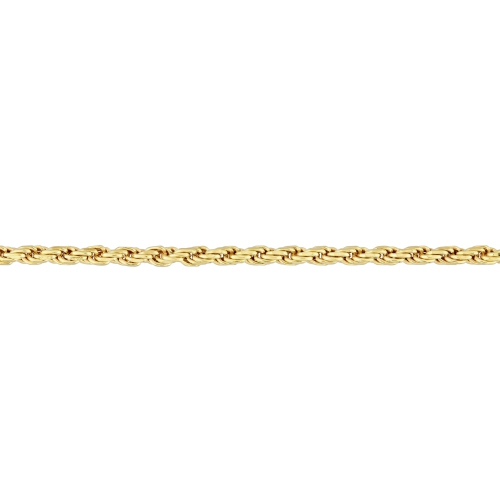 Amour Rope Chain Bracelet Yellow Silver
