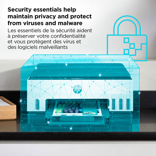 Imprimante à jet d'encre tout-en-un sans fil Supertank Smart Tank 6001 de HP - Jusqu'à 2 ans d'encre inclus*