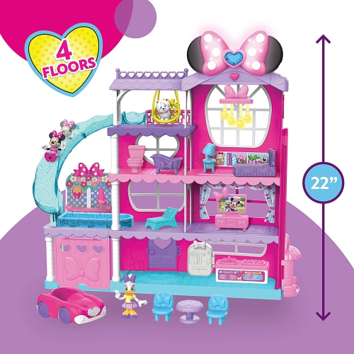 NOUVEAU coffret 2022 Minnie Mouse Ultimate Mansion, jouets pour enfants pour enfants de 3 ans et plus