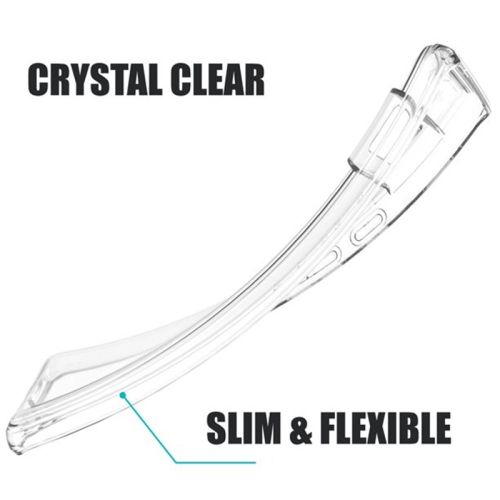 【CSmart】 Étui Coque arrière souple en gelée de silicone TPU mince pour Google Pixel 7 Pro 2022, Transparent