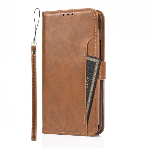 SAHARACASE  - Apple Iphone 13 Pro Max Wallet Case - Leather Wallet Series In Brown